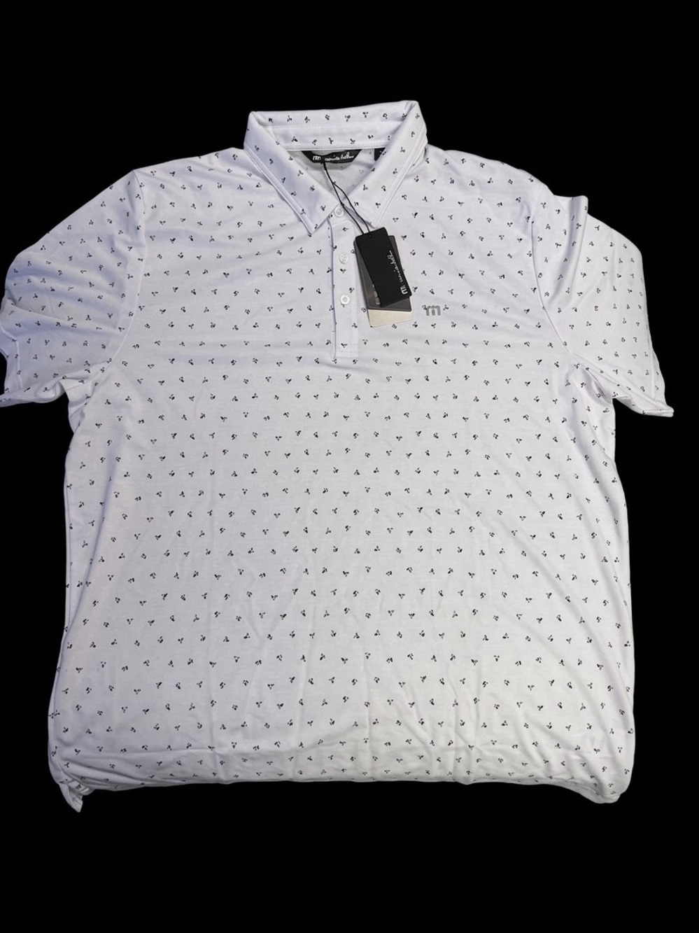 Travis Mathew White Polo